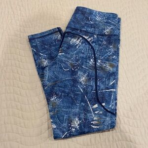 Zyia Denim Artist Pocket Light n Tight Hi-rise 7/8 24" leggings